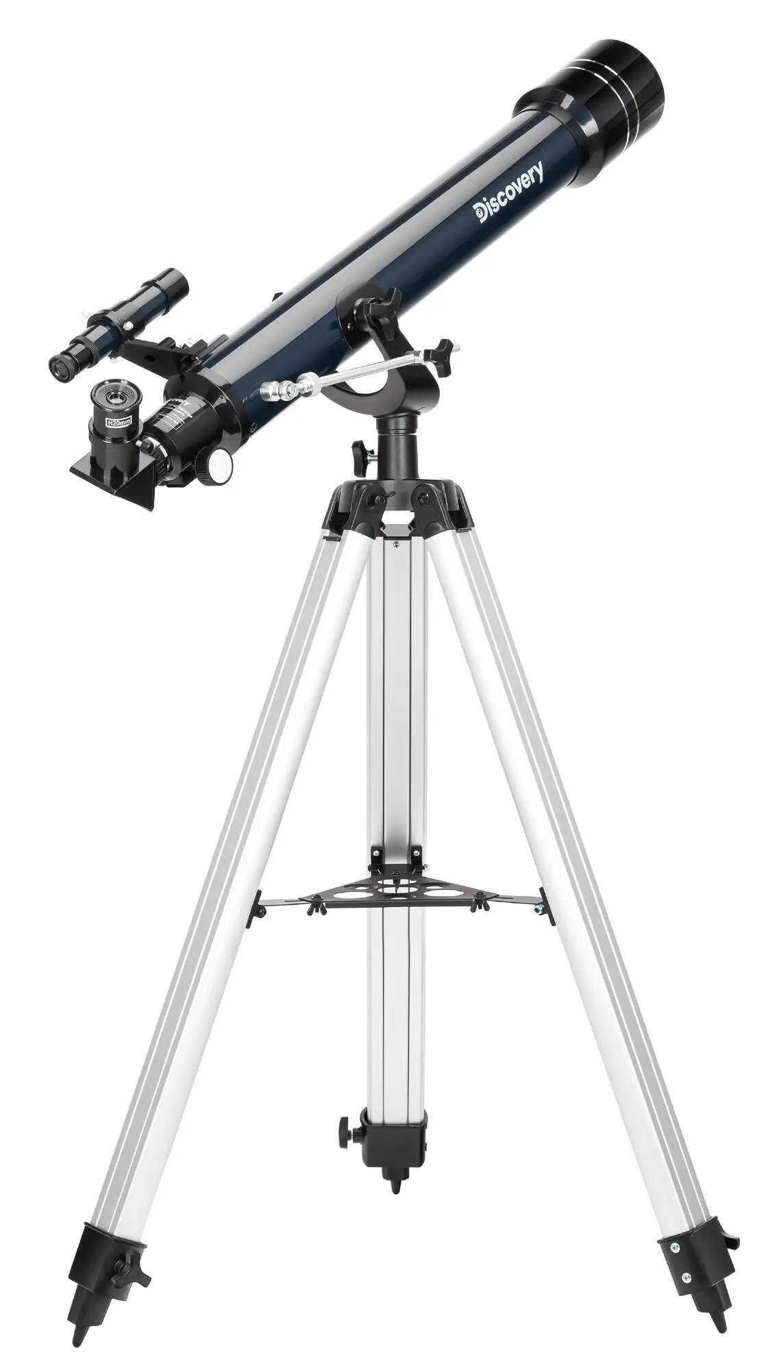 Telescopio Levenhuk Discovery Spark 707 AZ con libro in inglese 6/14