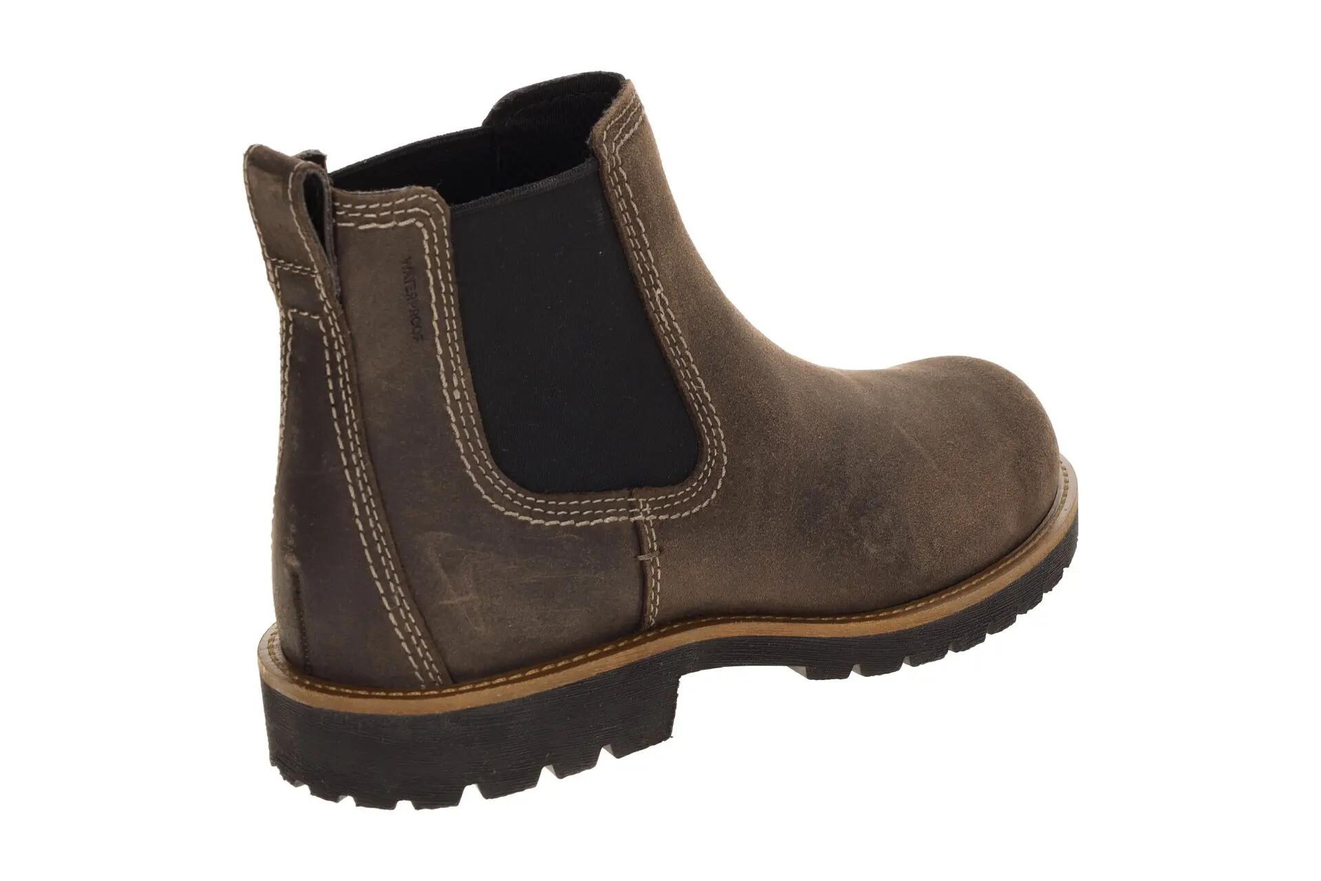 Ecco Charlestown Chelsea Stiefelette braun Business Wasserdicht 535334 4/7