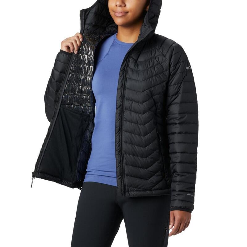 Jacheta de primavara Powder Lite Hooded Jacket - negru femei