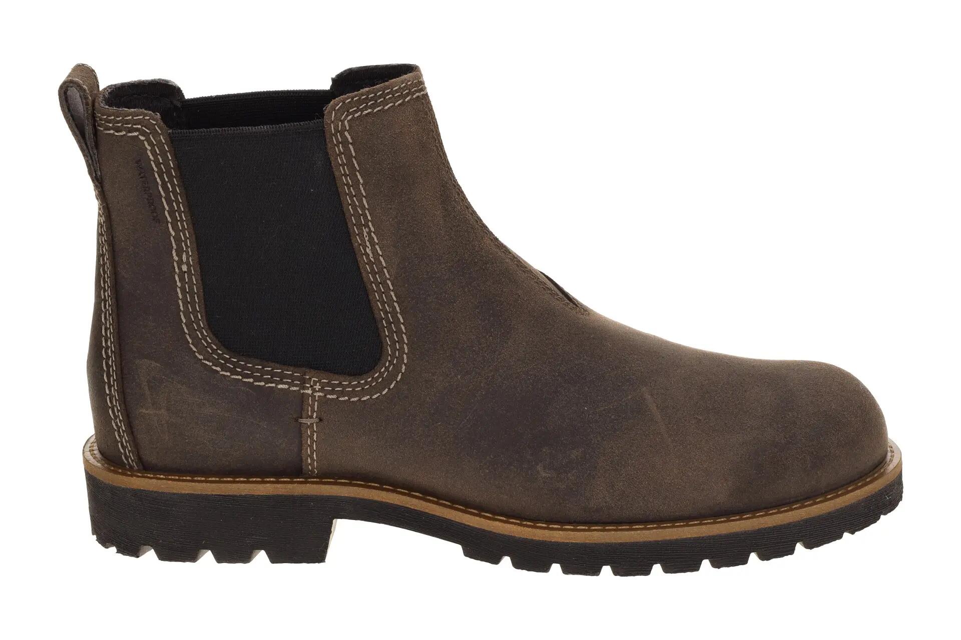 Ecco Charlestown Chelsea Stiefelette braun Business Wasserdicht 535334 2/7