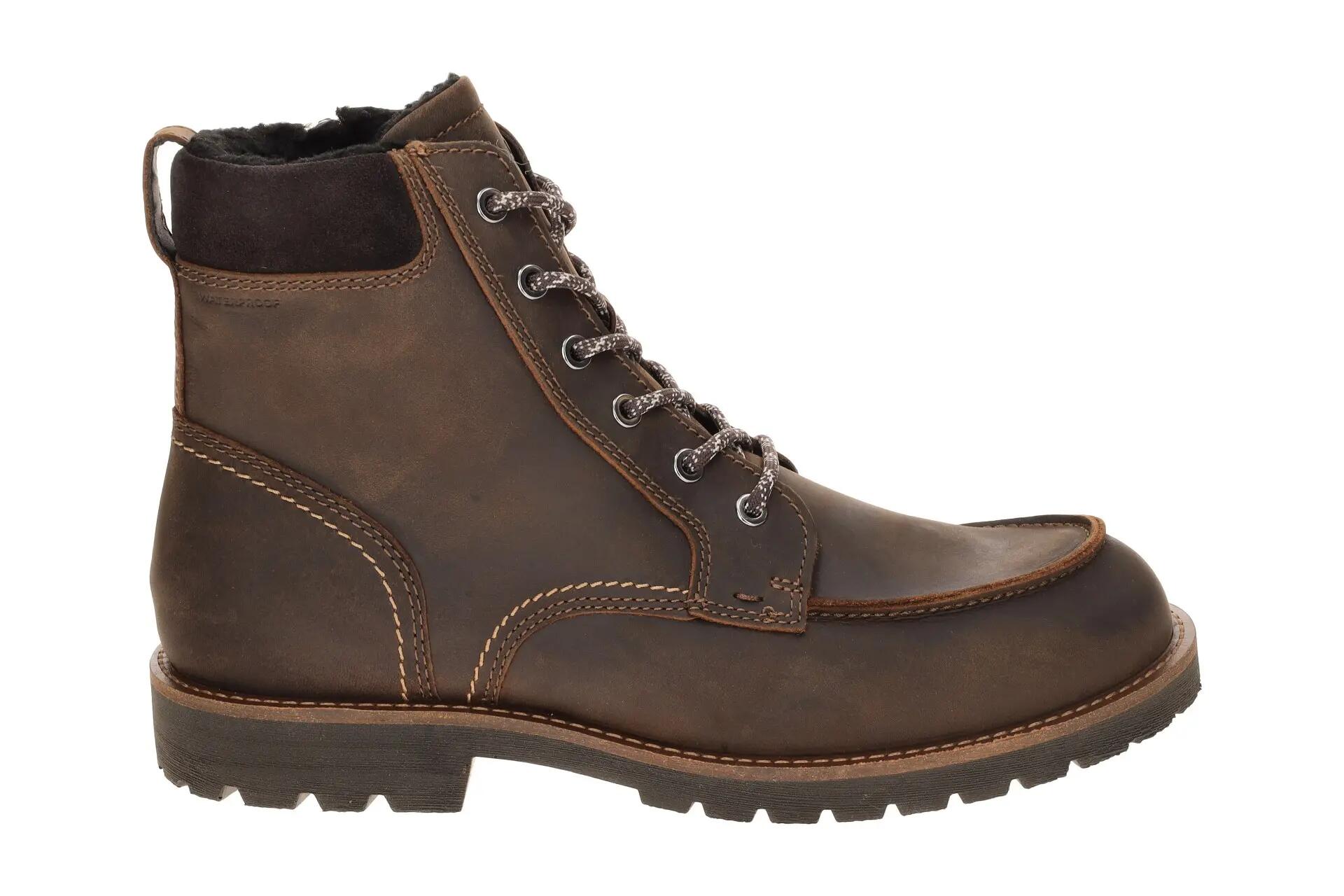 Ecco Charlestown Winter Stiefel braun Boots Wasserdicht 535304 2/7