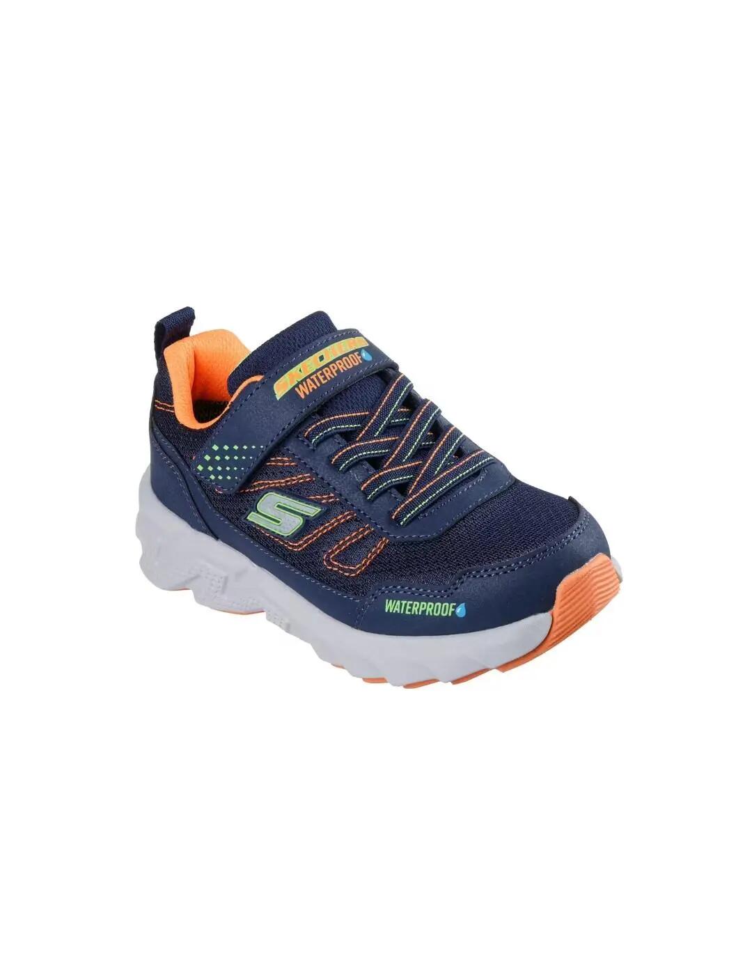 Tênis para crianças Skechers Elite Sport Azul-marinho. 3/5