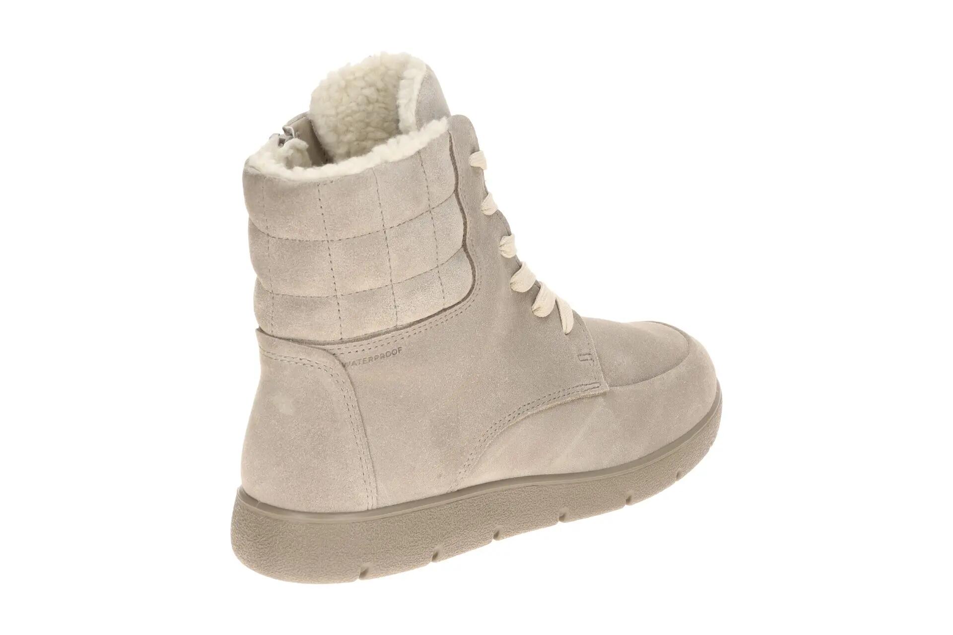 Ecco Bella Winter Stiefel grau Warmfutter Boots Wasserdicht 239333 4/7
