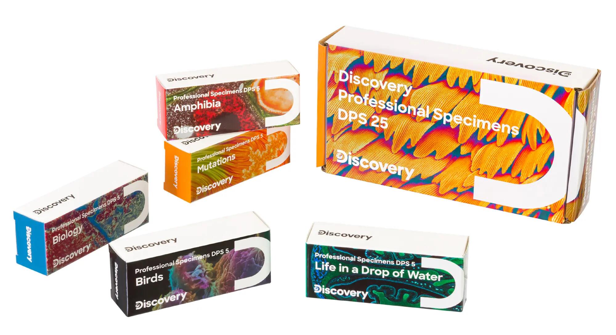 Zestaw mikropreparatów Levenhuk Discovery Prof DPS 5. „Mutacje” 3/8