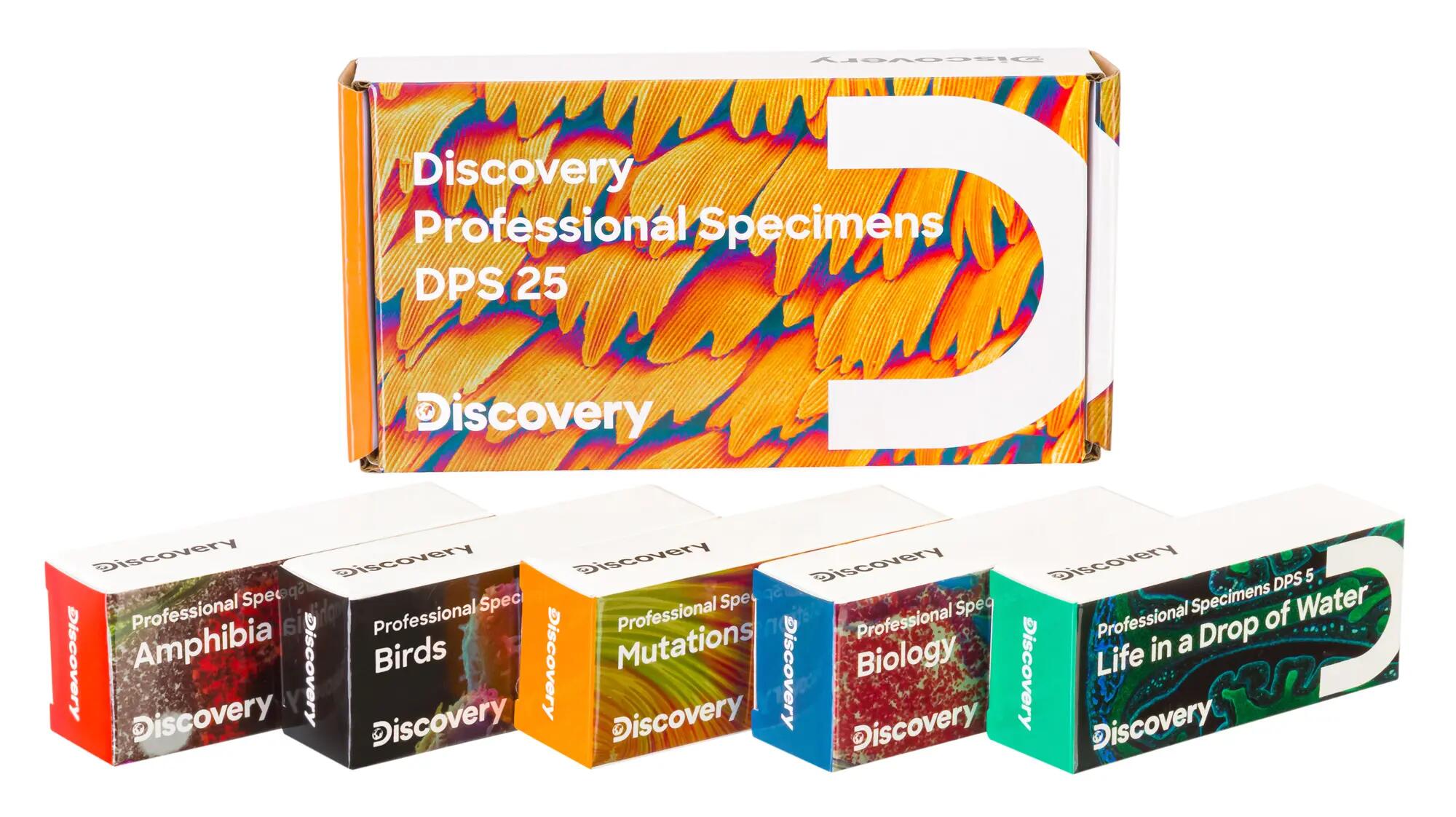 Zestaw mikropreparatów Levenhuk Discovery Prof DPS 5. „Mutacje” 2/8