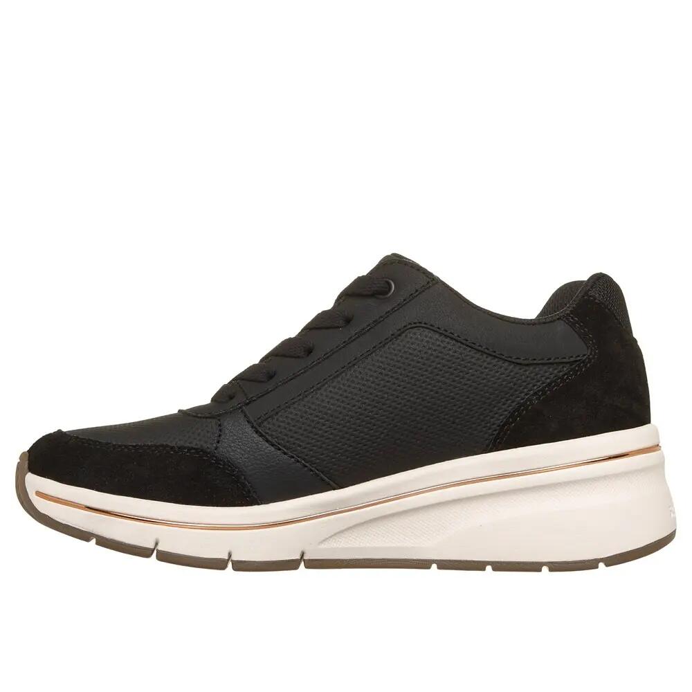 Skechers Billion Flex - Luxe Up NOIR | Confort FEMME 4/7