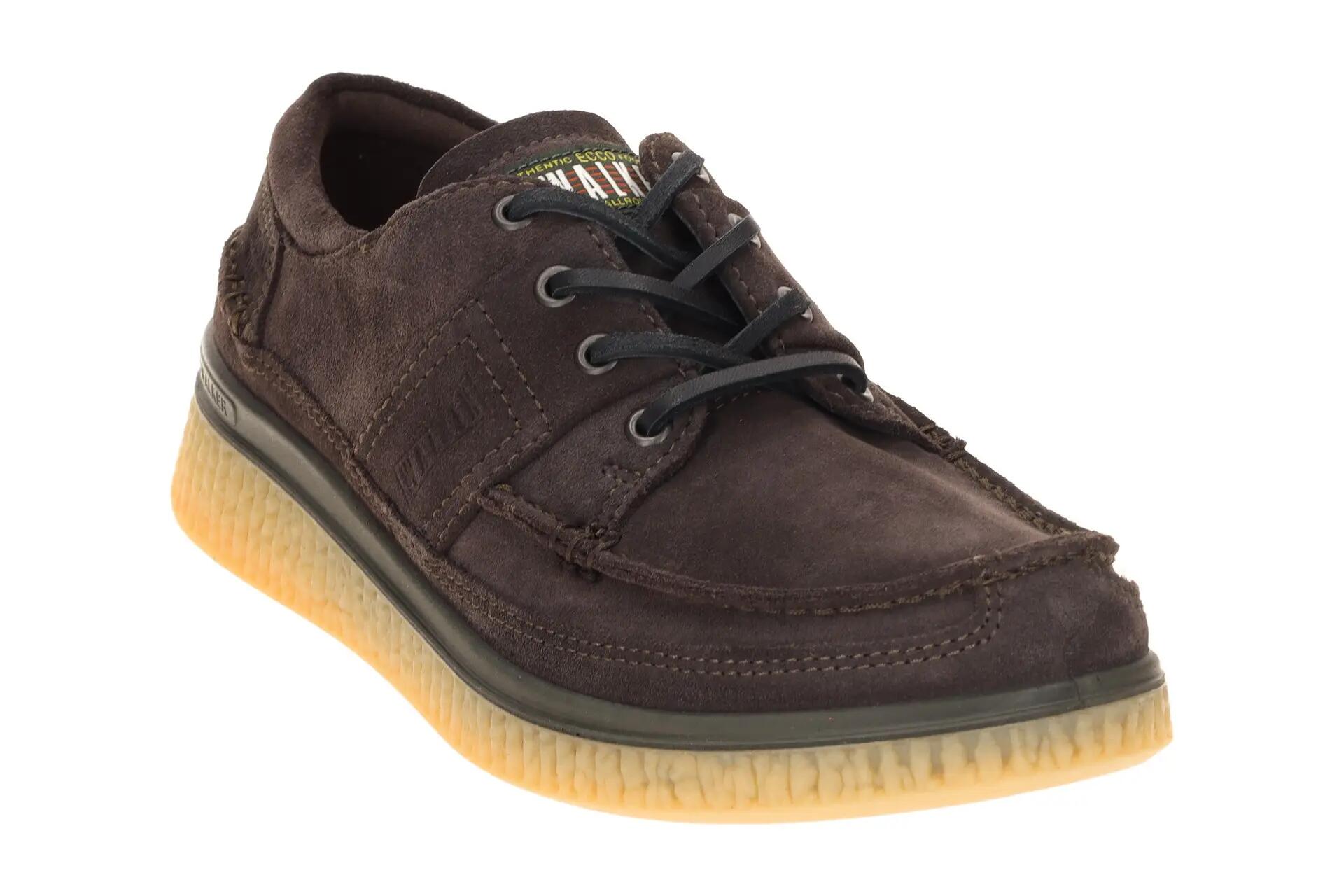 Ecco Walker Schuhe braun mocca Velour Mokassin 571104 3/7