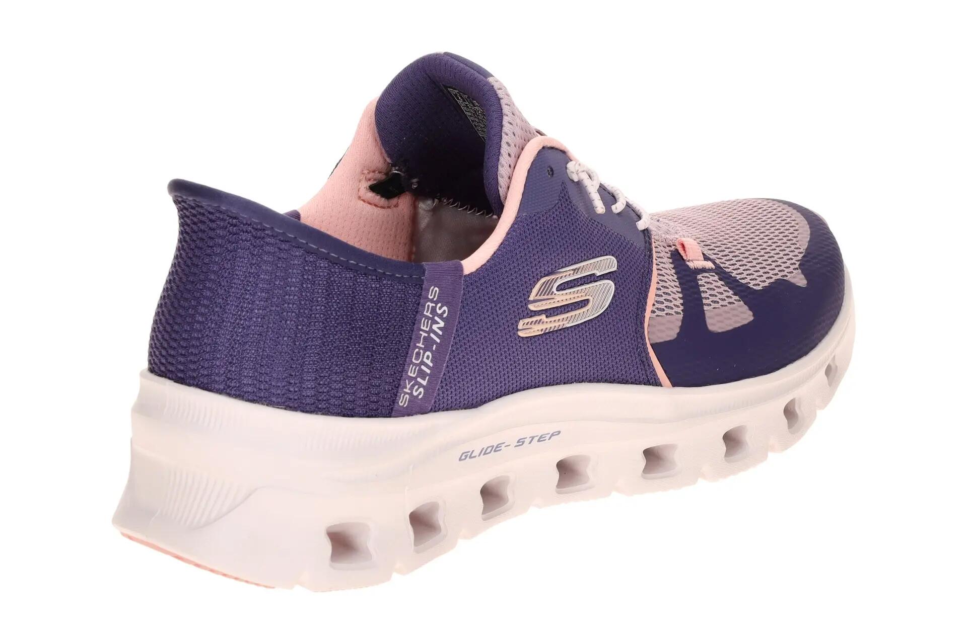 Skechers Glide Step Schuhe lila Damen SLIP-INS 150420 4/7