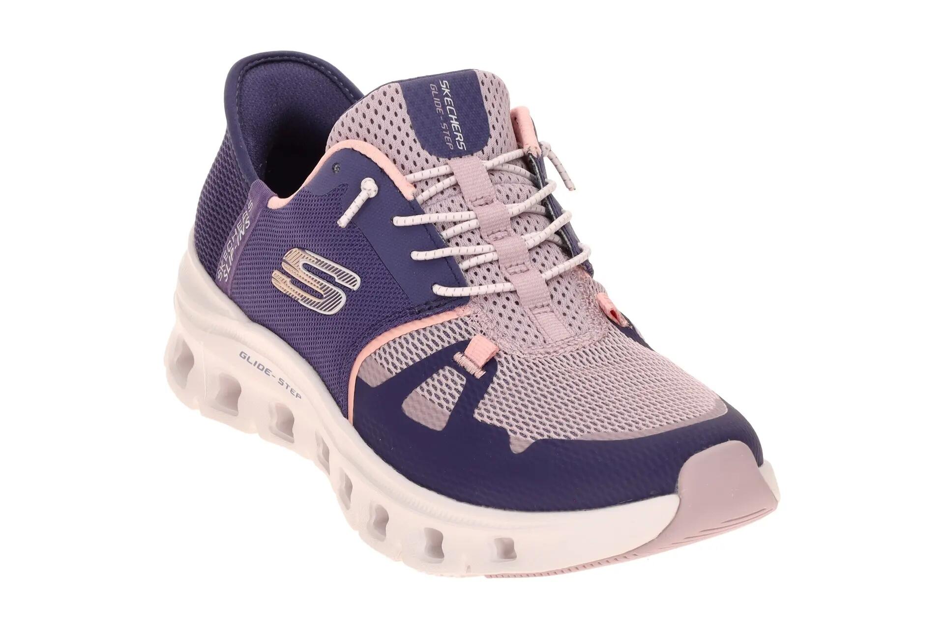 Skechers Glide Step Schuhe lila Damen SLIP-INS 150420 3/7
