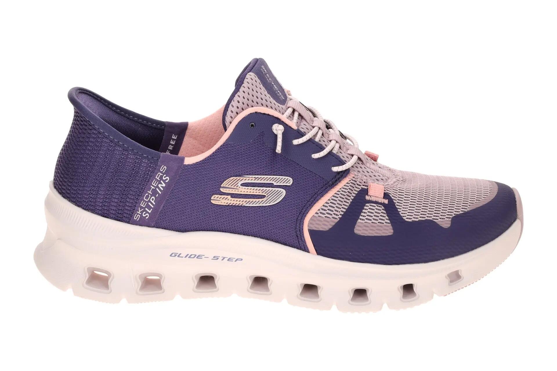 Skechers Glide Step Schuhe lila Damen SLIP-INS 150420 2/7