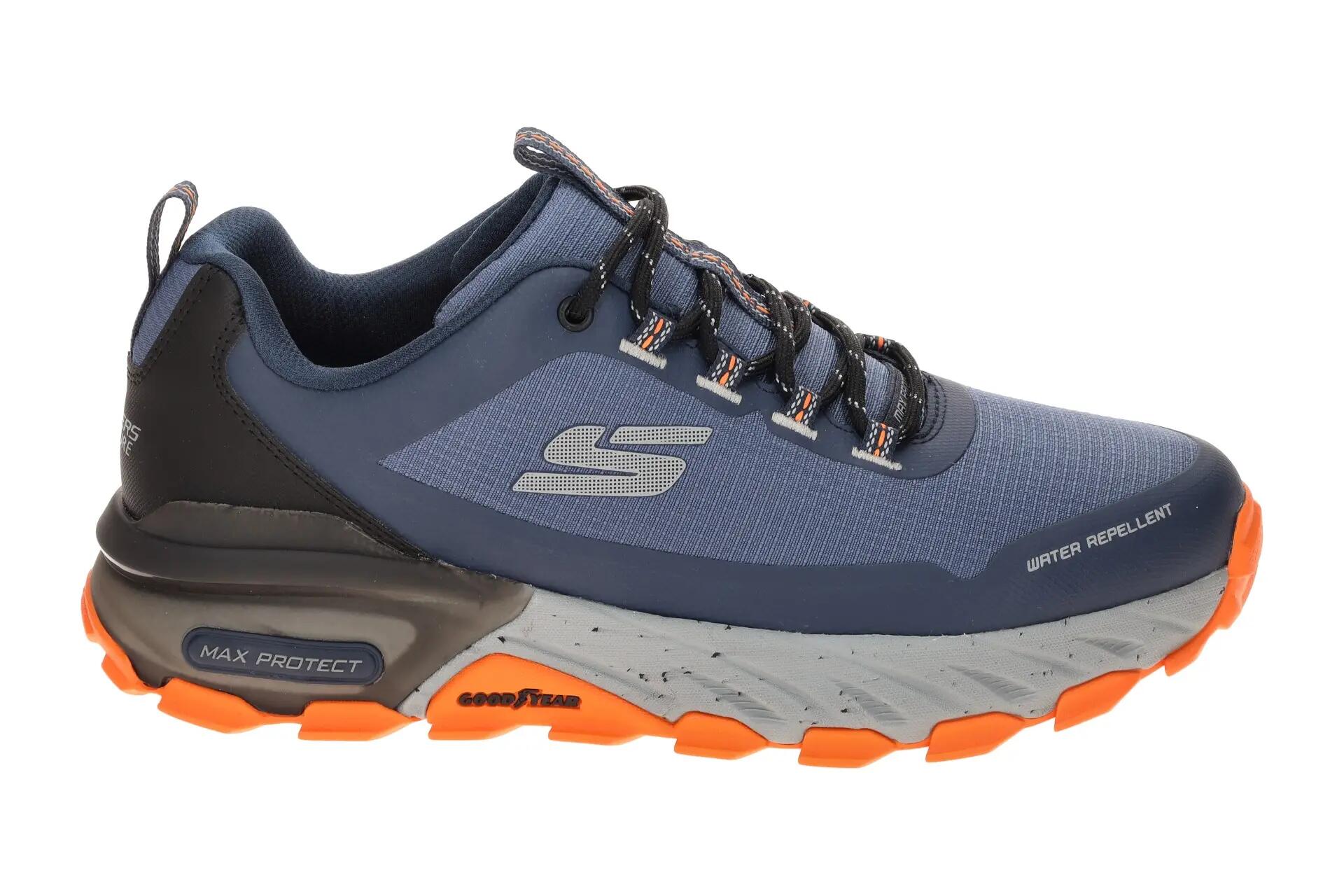 Skechers Max Protect Schuhe blau orange Herren Outdoor 237669 2/7