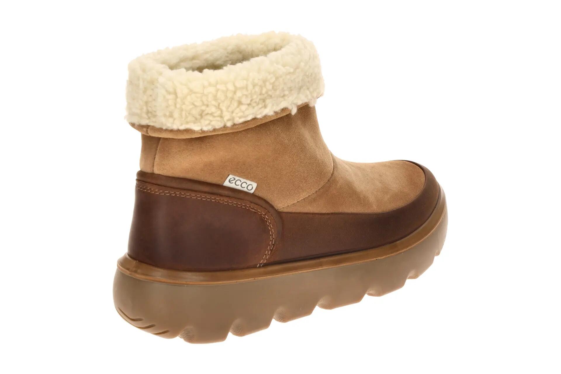 ecco Glacia Winter Schlupf Stiefelette braun Wasserdicht 243313 4/7