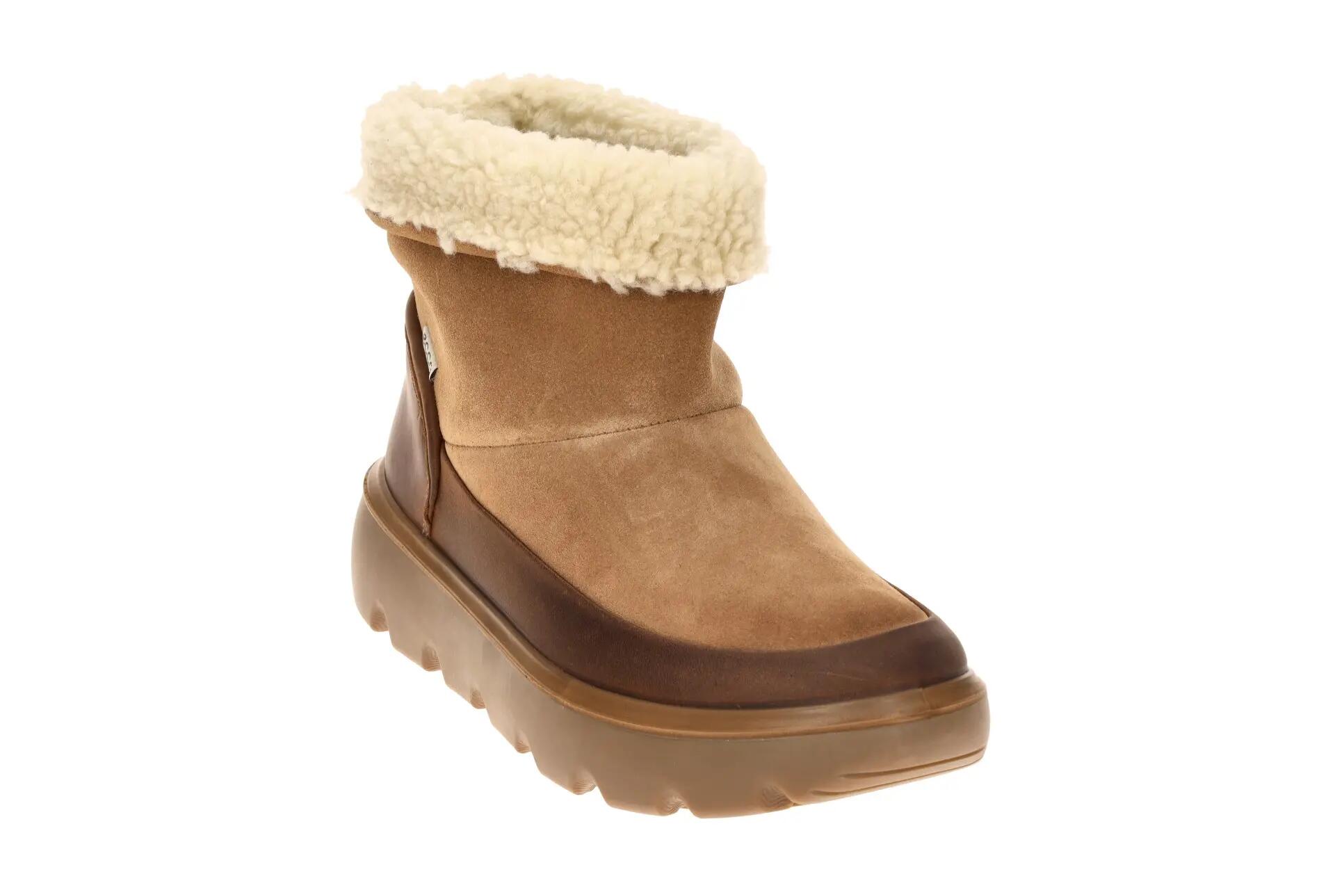 ecco Glacia Winter Schlupf Stiefelette braun Wasserdicht 243313 3/7