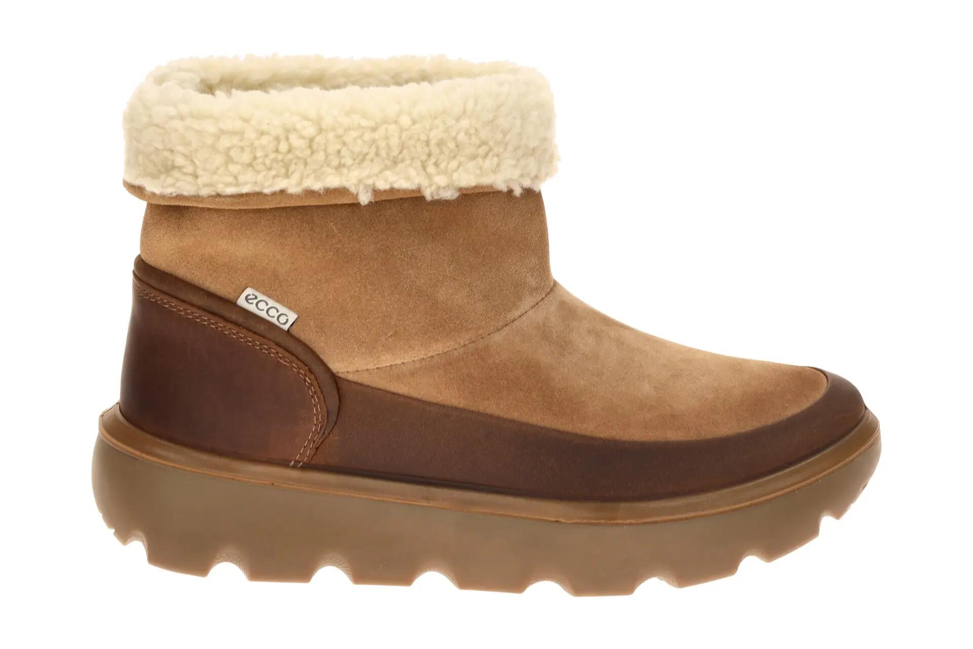 ecco Glacia Winter Schlupf Stiefelette braun Wasserdicht 243313 2/7