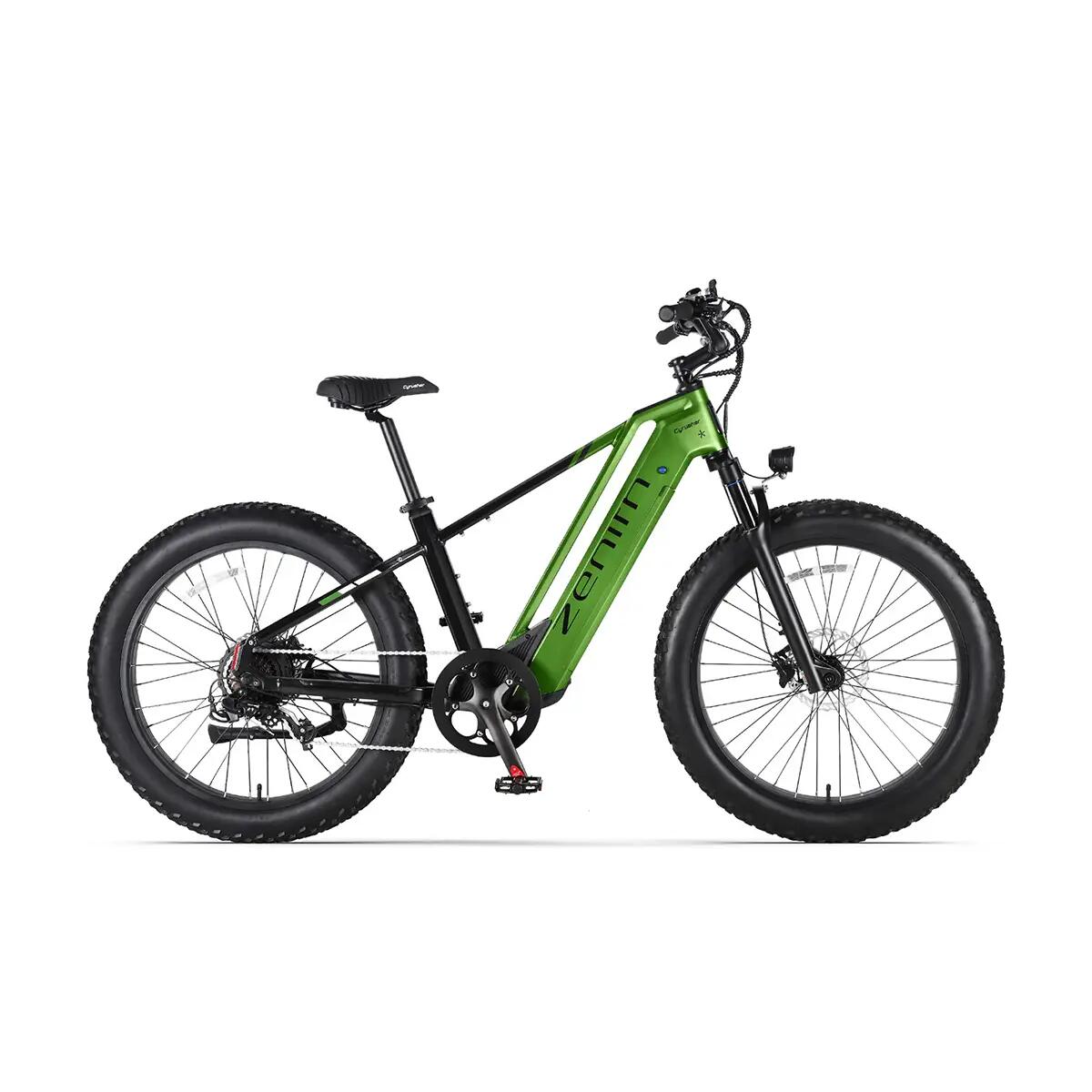 Bicicleta eléctrica Cyrusher Zenith Fat Tire – 52V 15AH, sensor conmutable 2/3