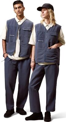 Endura forty1thirty mouwloos vest, grijs, unisex