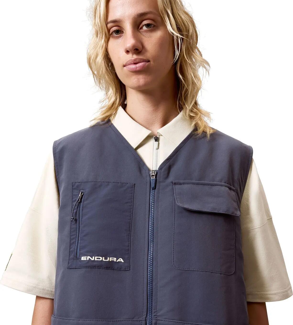 Gilet Sans Manches Endura Forty1Thirty Gris Unisexe 5/7
