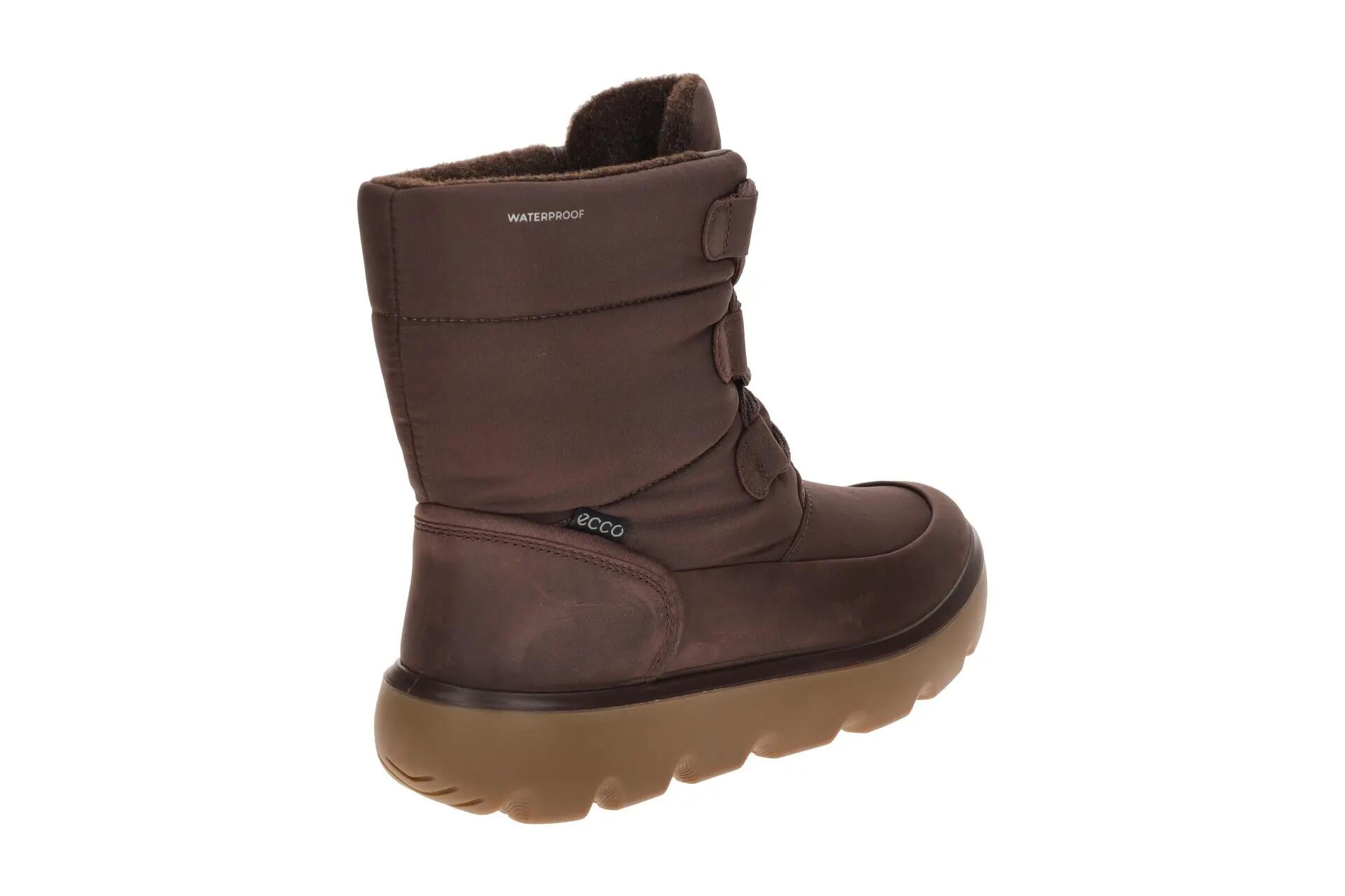 ecco Glacia Stiefelette Boots braun garnet Wasserdicht Primaloft 243323 4/7