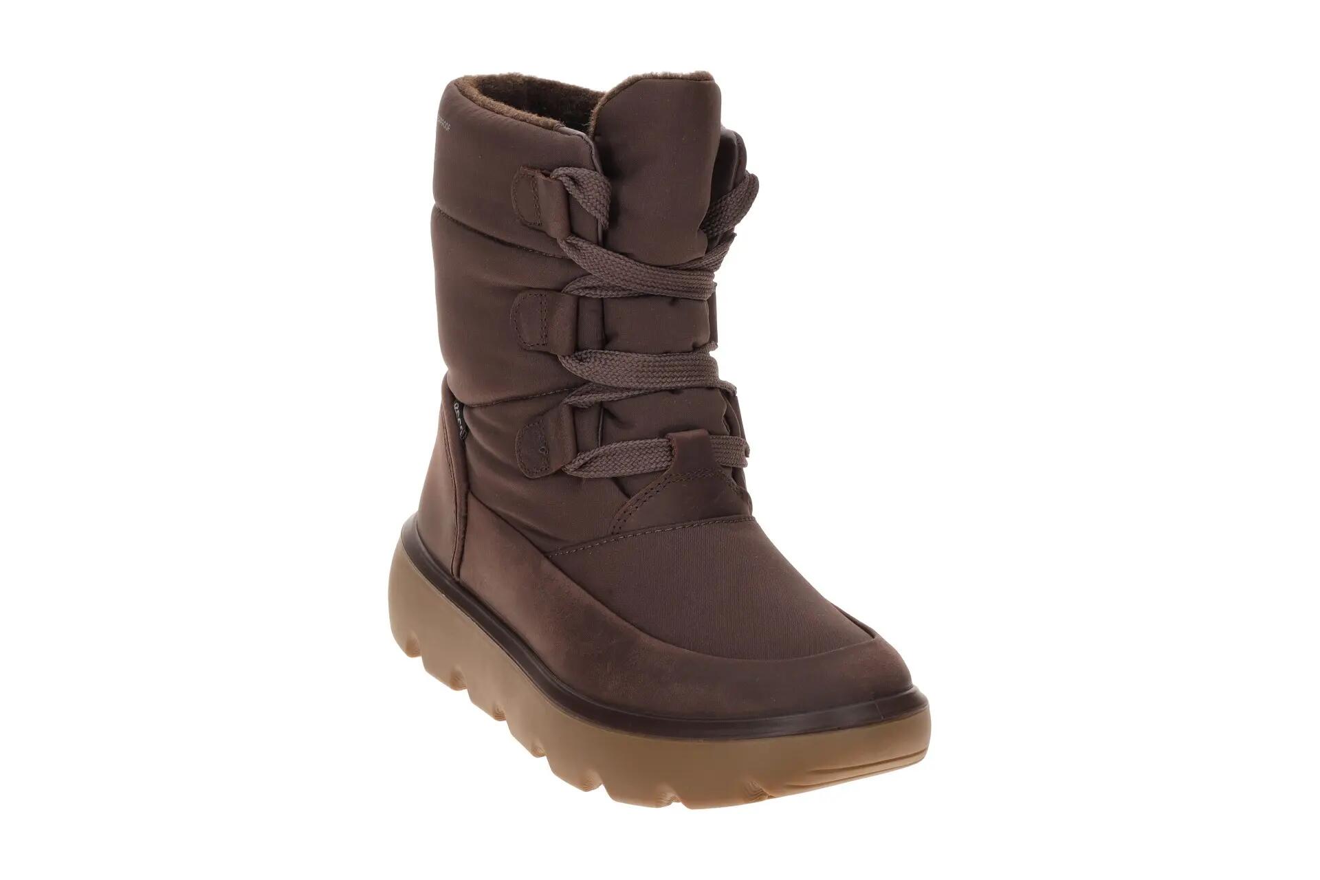 ecco Glacia Stiefelette Boots braun garnet Wasserdicht Primaloft 243323 3/7