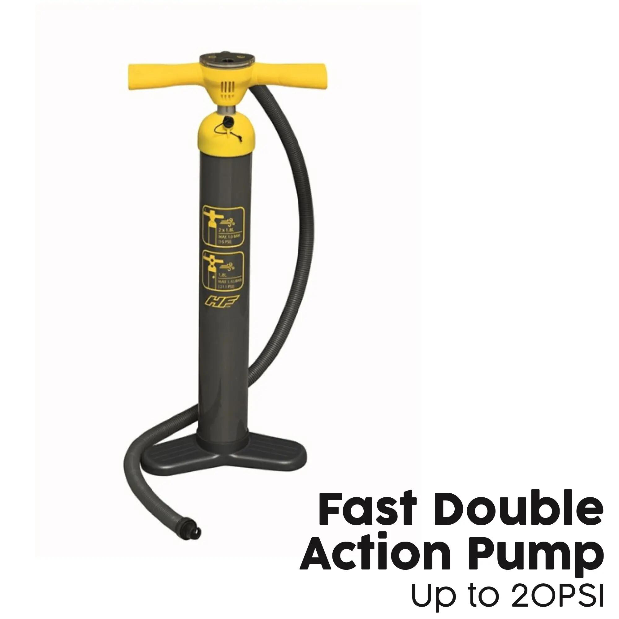 Bestway Hydro-Force 20PSI High Pressure Hand Pump for SUPs and Kayaks 2/5