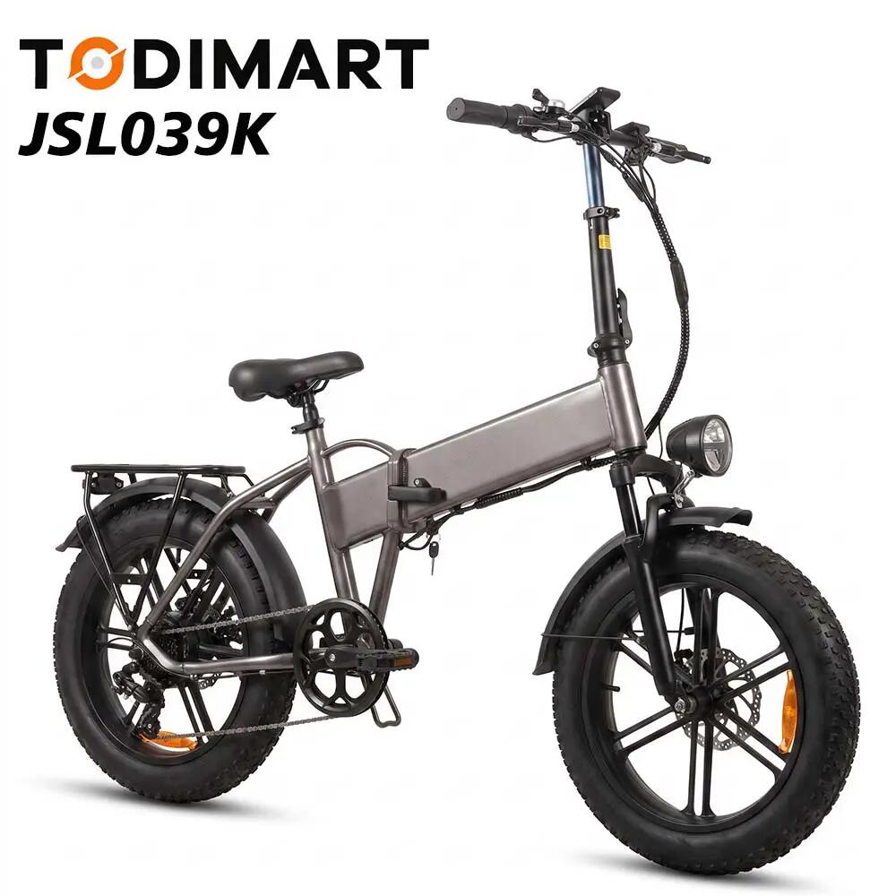 Adult Electric Bike JSL039K 20"×4.0" Tire 48V13AH Battery