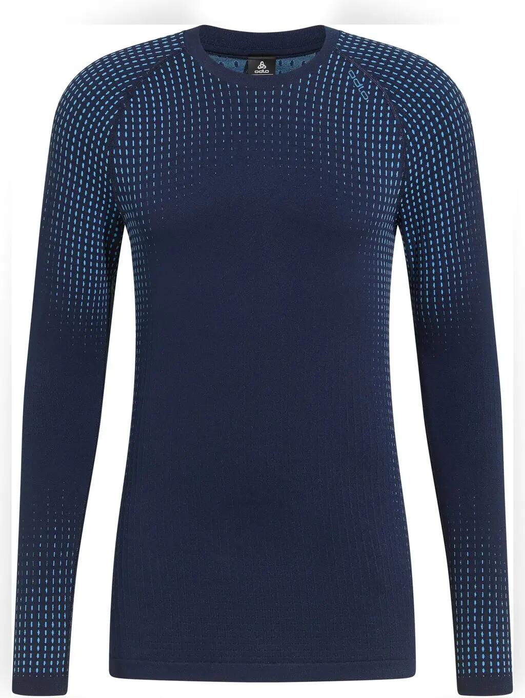 Odlo Performance Warm donkerblauwe basislayer voor heren 5/6