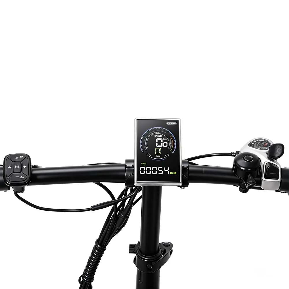Bicicleta elétrica adulta JSL039K, pneus 20" × 4,0", bateria 48V 13Ah. 6/7