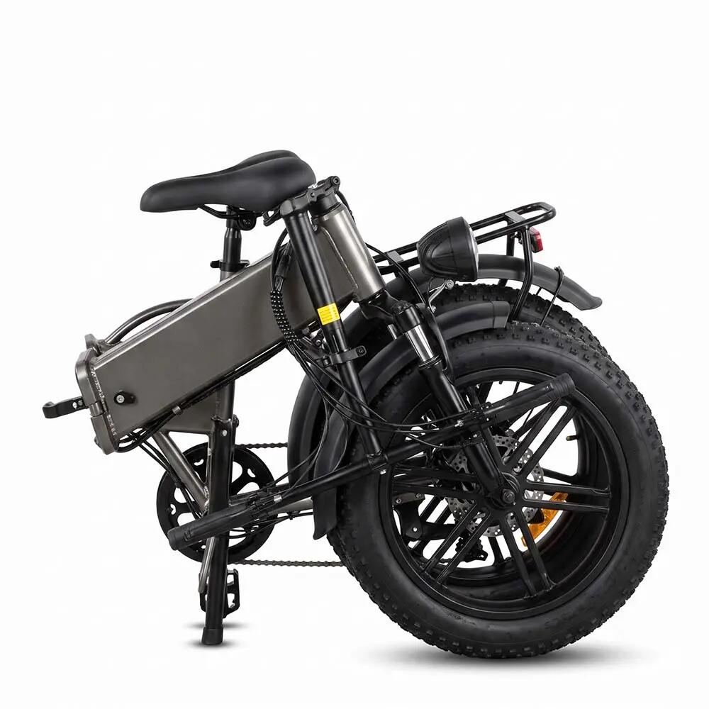 Bicicleta elétrica adulta JSL039K, pneus 20" × 4,0", bateria 48V 13Ah. 5/7