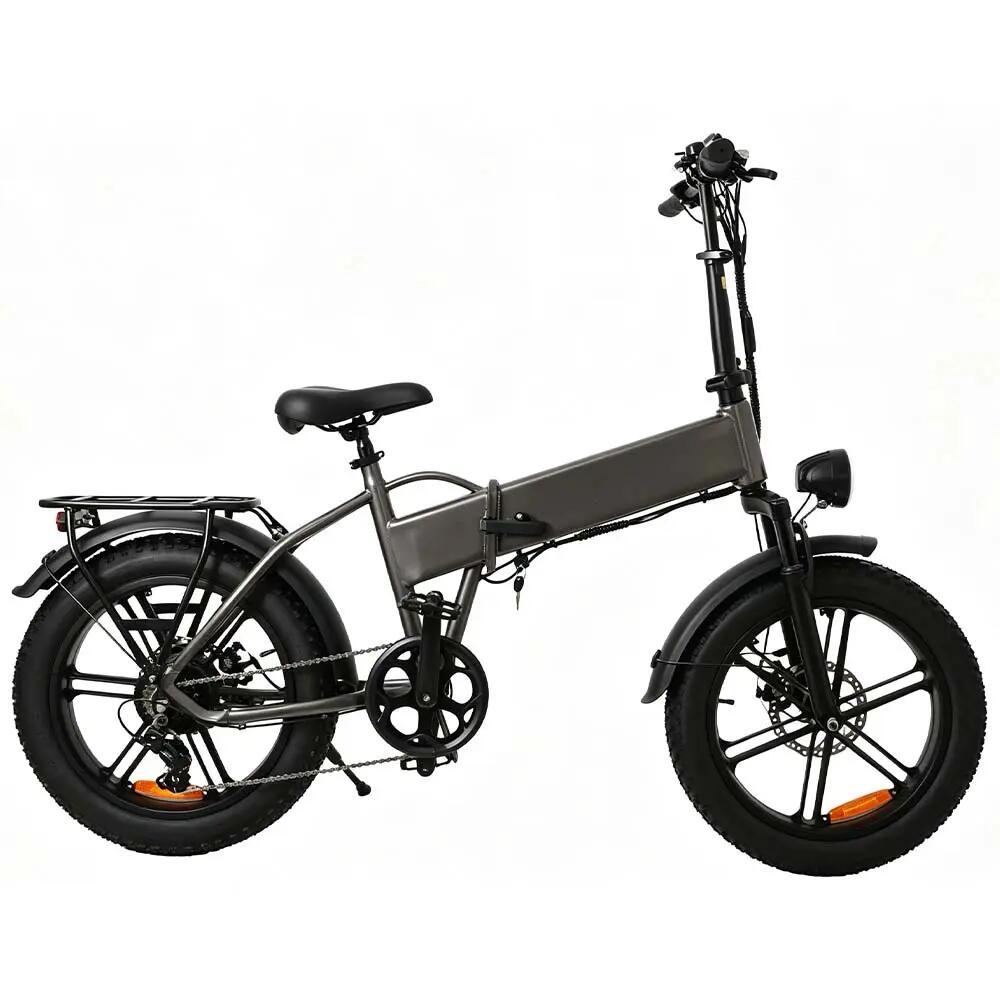 Bicicleta elétrica adulta JSL039K, pneus 20" × 4,0", bateria 48V 13Ah. 4/7