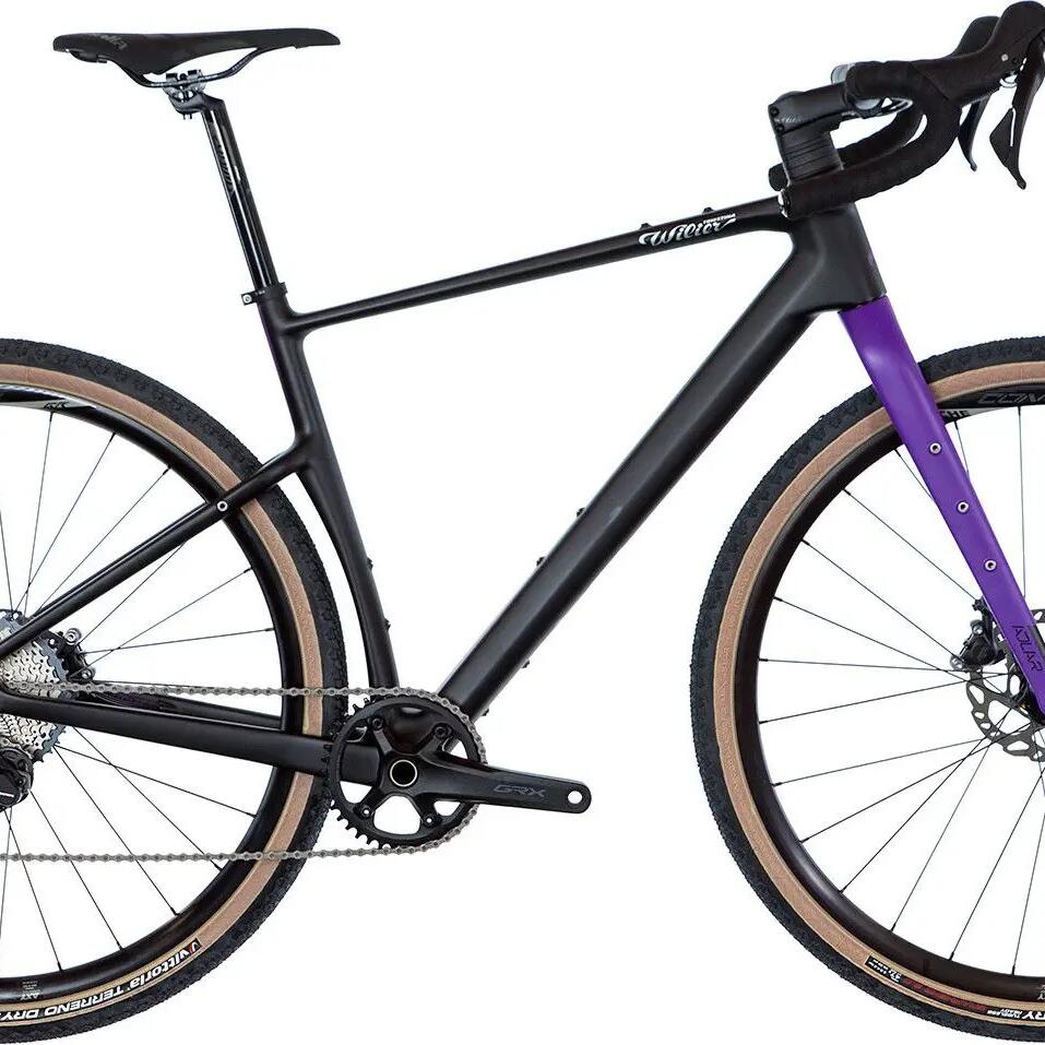 Gravel bike Wilier Triestina Adlar Shimano GRX 11V 700 mm Black Purple 2024