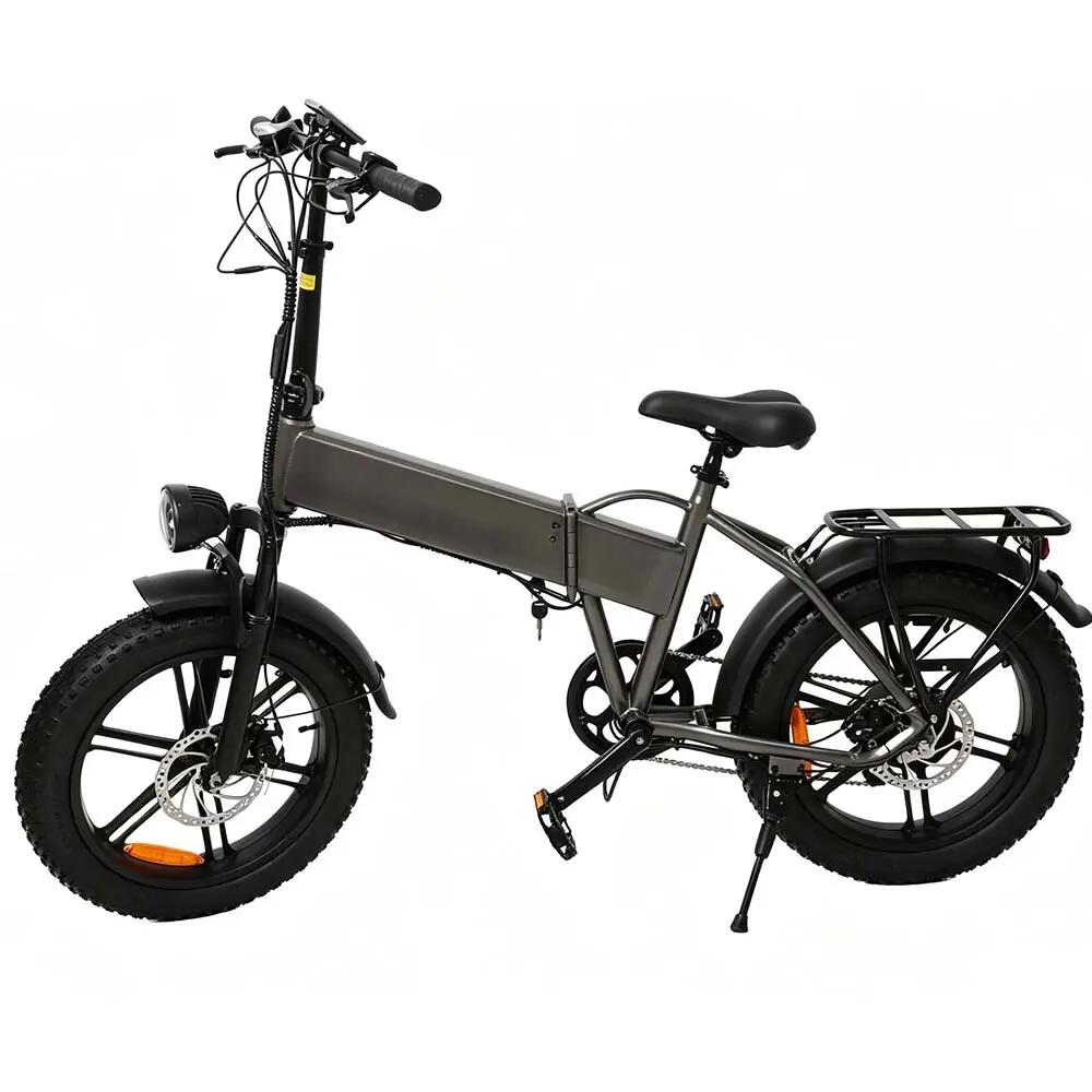 Bicicleta elétrica adulta JSL039K, pneus 20" × 4,0", bateria 48V 13Ah. 3/7