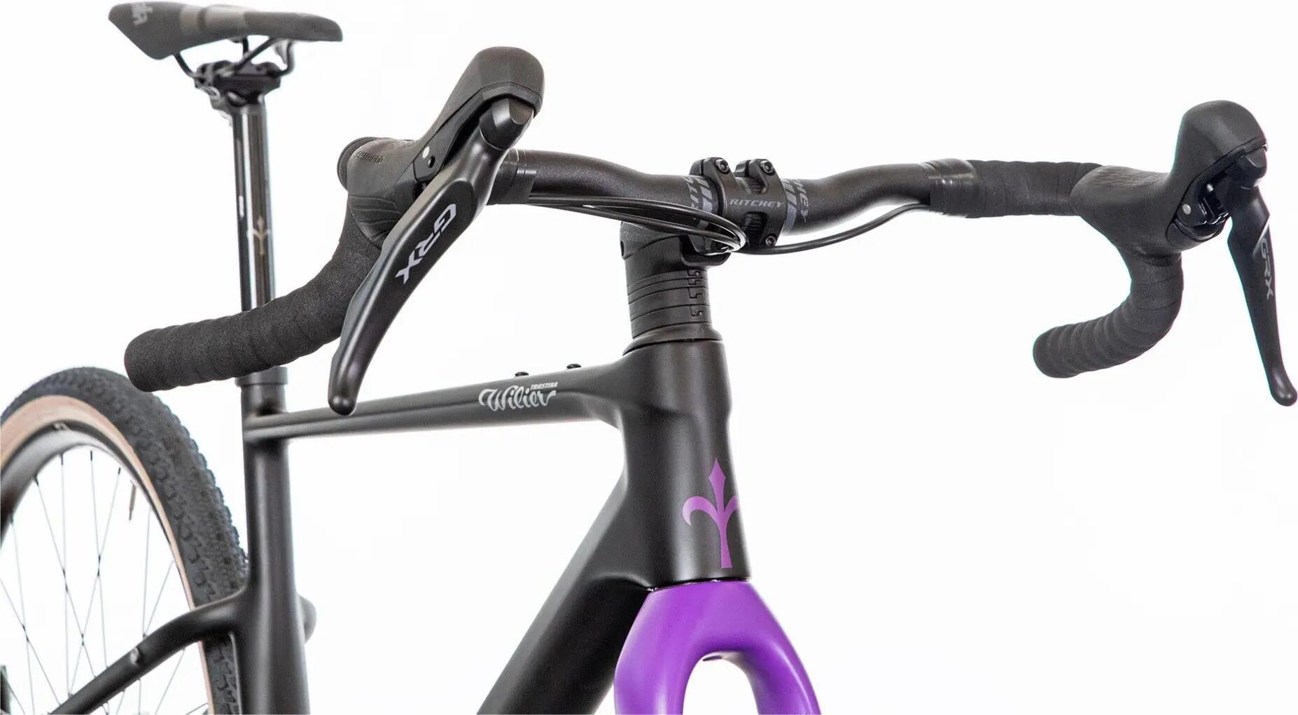 Gravel Bike Wilier Triestina Adlar Shimano GRX 11V 700 mm Noir Violet 6/7