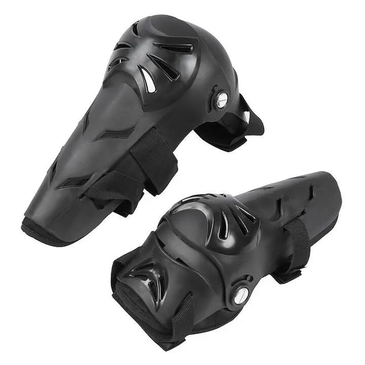 Ensemble de 4 protections pour genoux et coudes, pour sports de plein air, noir 2/6
