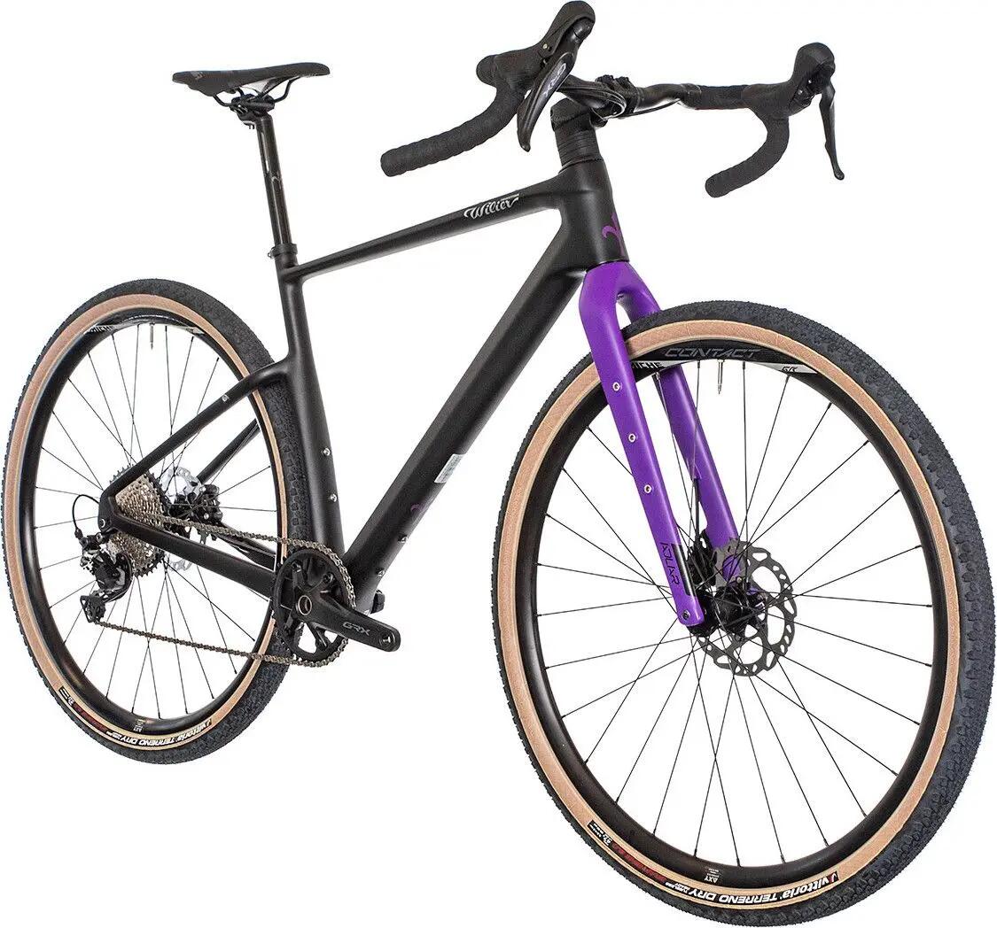 Gravel Bike Wilier Triestina Adlar Shimano GRX 11V 700 mm Noir Violet 2/7