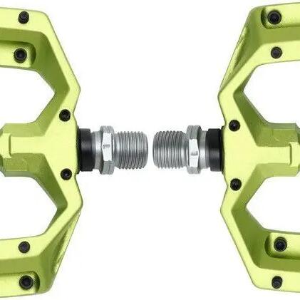 Pair of HT Components Spider AF03 Flat Pedals, Green