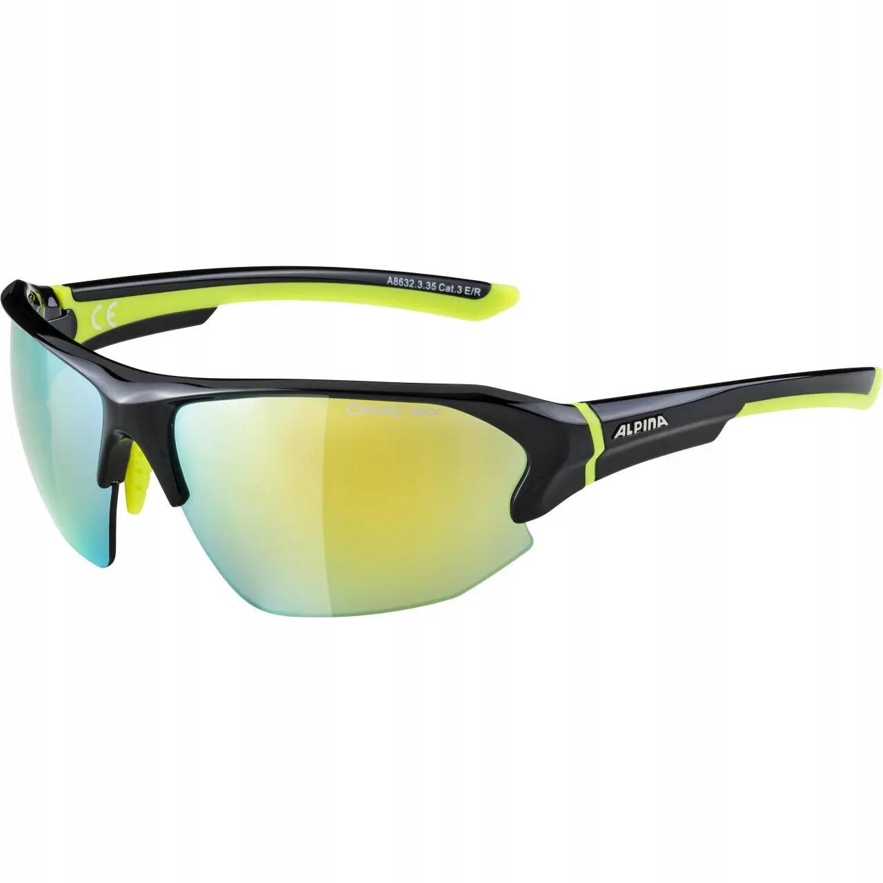 Okulary sportowe na rower Alpina Lyron HR UV 1/2