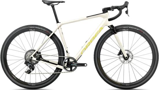 Vélo de Gravel Orbea Terra M21eTEAM 1X Sram Force XPLR eTap AXS 12V 700 mm Blanc
