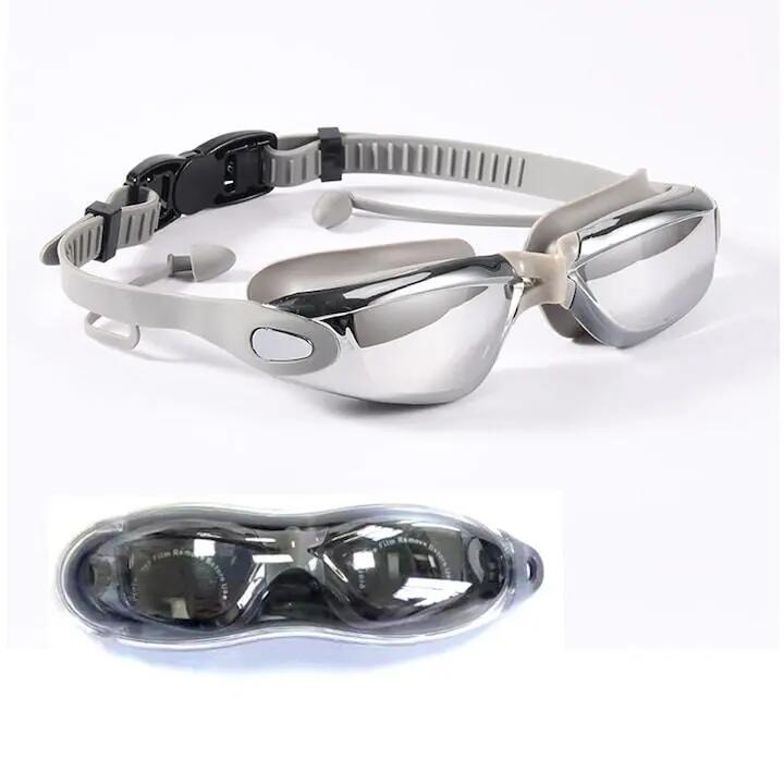 Lunettes de natation, anti-buée, protection UV, étanches, multicolores, 4/6