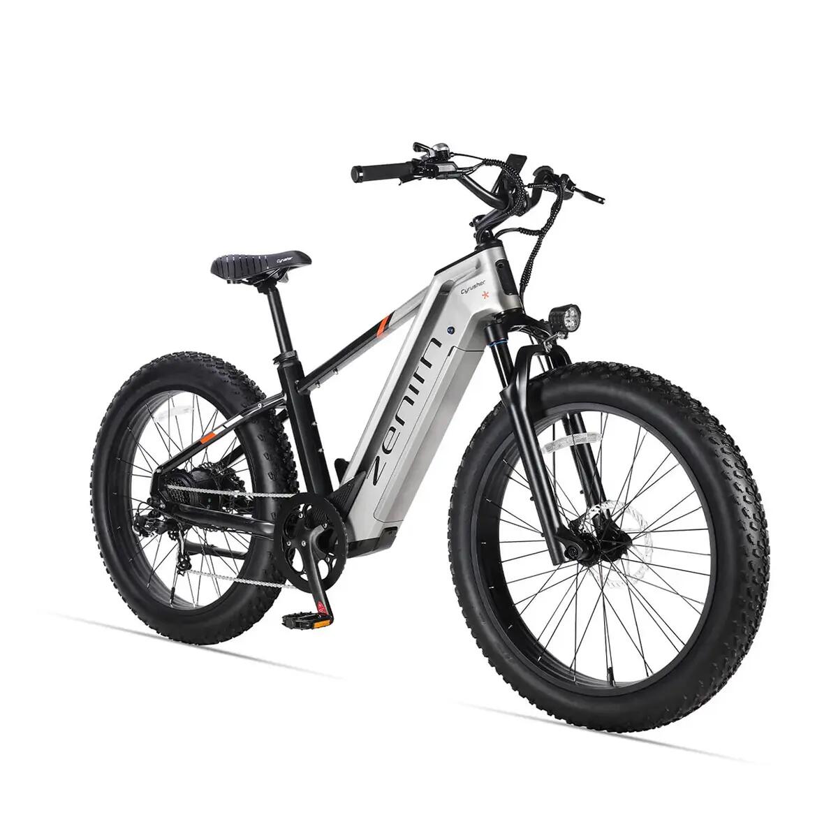 Bicicleta eléctrica Cyrusher Zenith Fat Tire – 52V 15AH, sensor conmutable 2/3