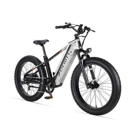 Vélo électrique tout-terrain Cyrusher Zenith – Moteur 250 W, batterie 52 V 15 Ah