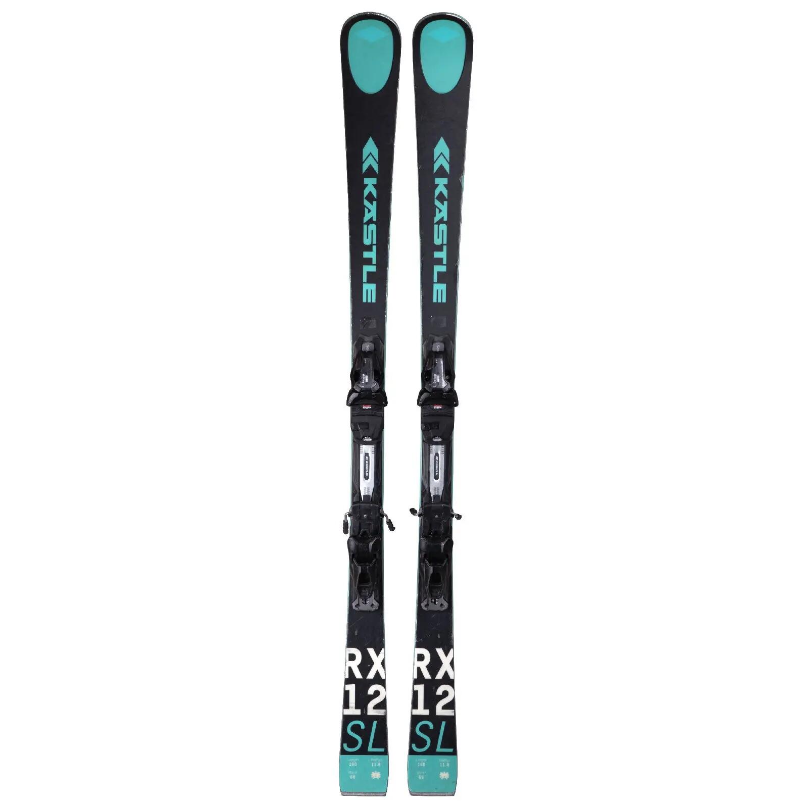 RECONDITIONNE - Ski Kastle Rx 12 Sl + Fixations 2/4