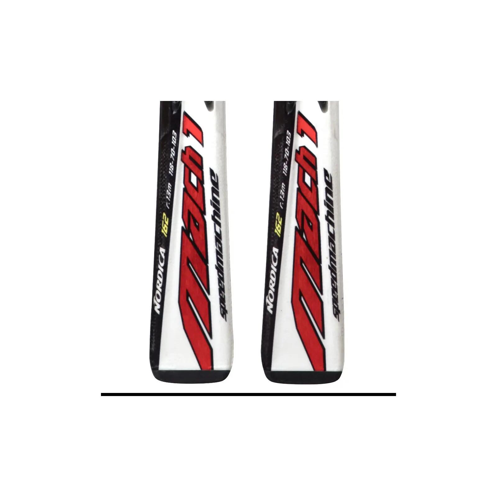 RECONDITIONNE - Ski Nordica Speedmachine Mach 1 + Fixations 4/4