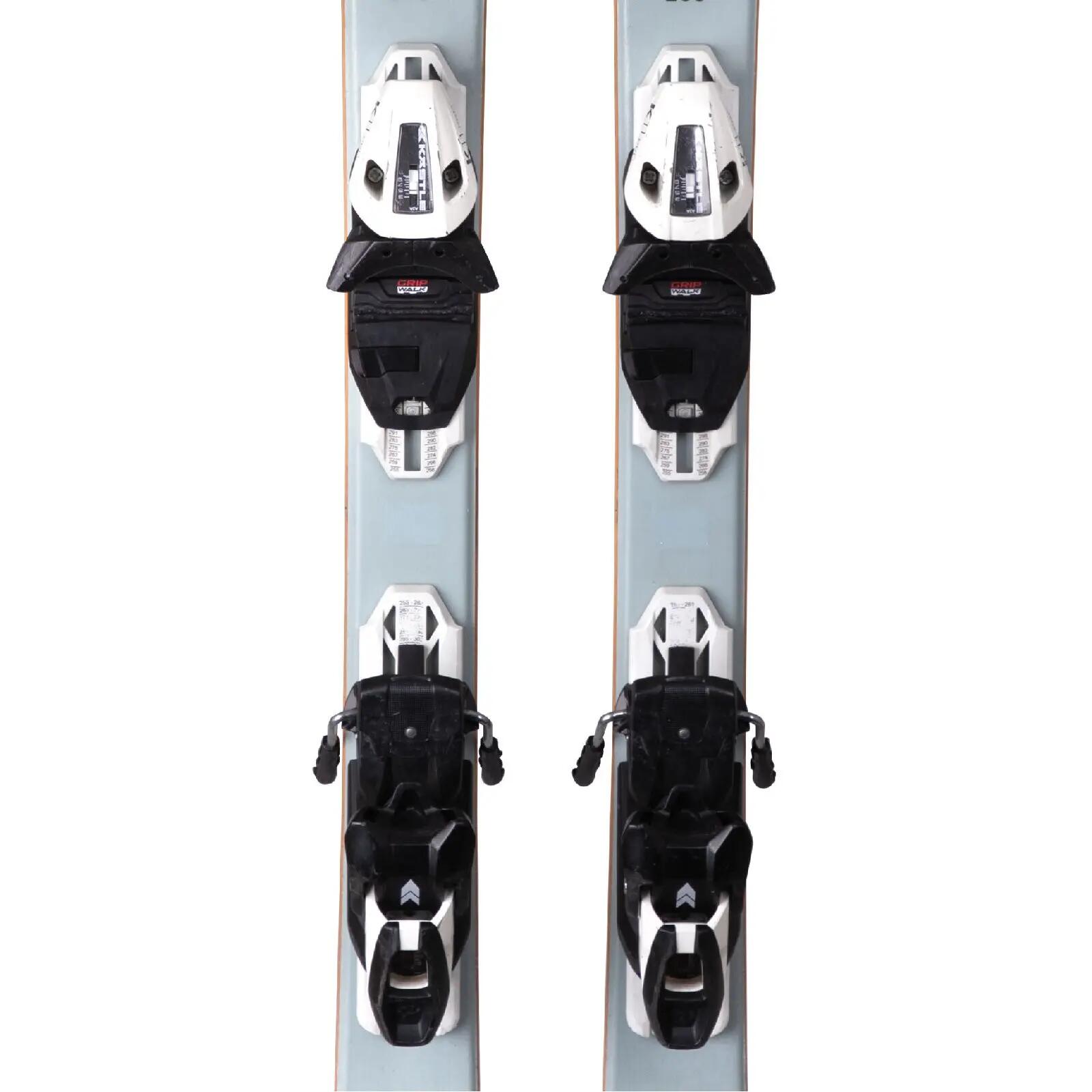 RECONDITIONNE - Ski Kastle Dx 72 + Fixations 3/4