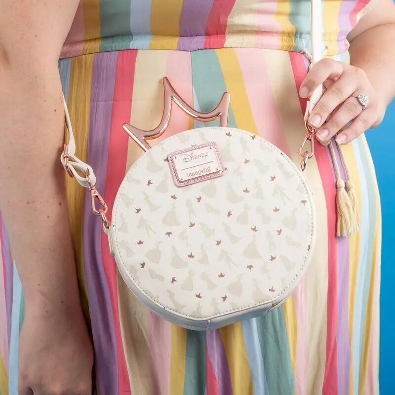 Sac bandoulière fille Loungefly Disney Princess Metal Crown Ultimate 5/5