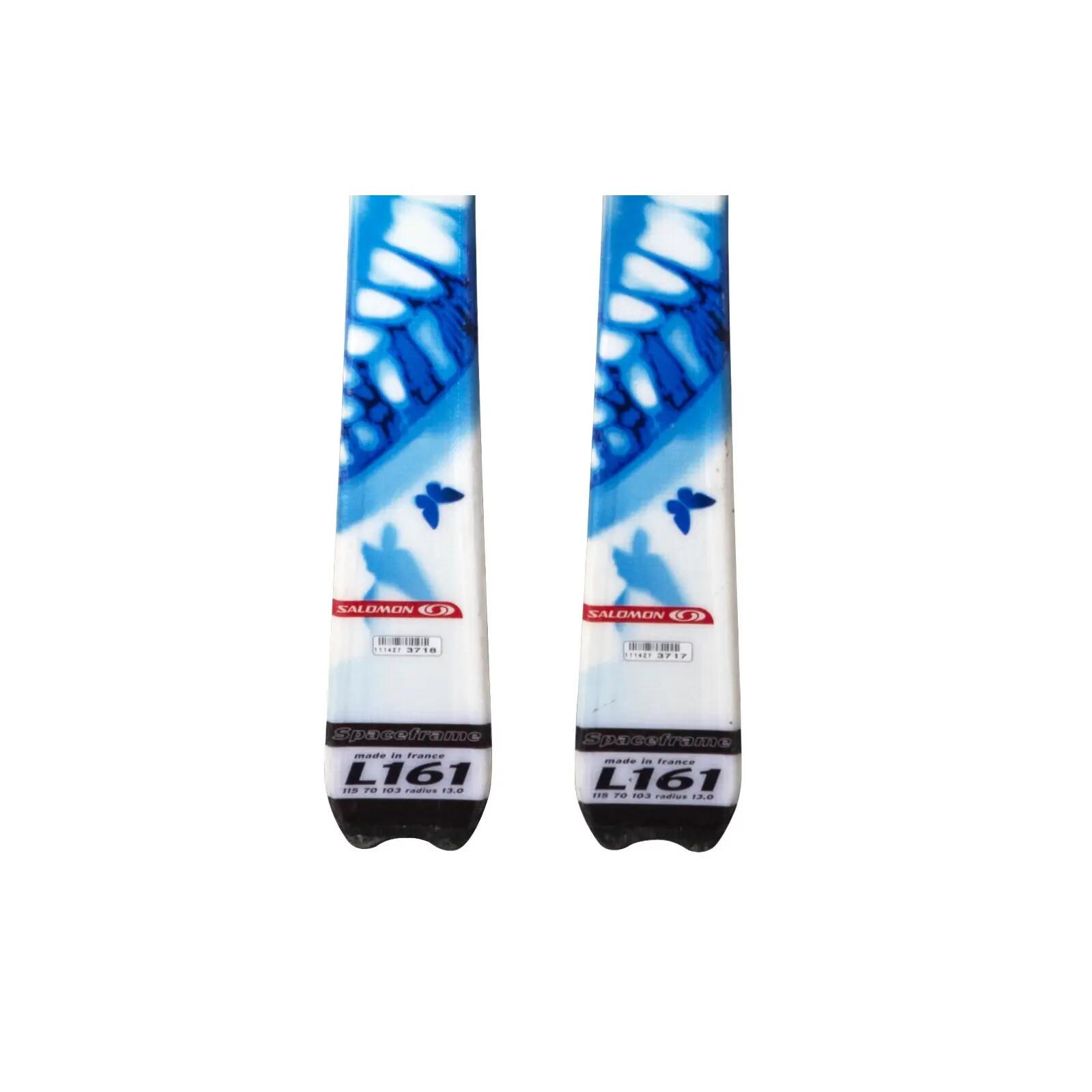RECONDITIONNE - Ski Salomon Siam N°3 + Fixations 4/4
