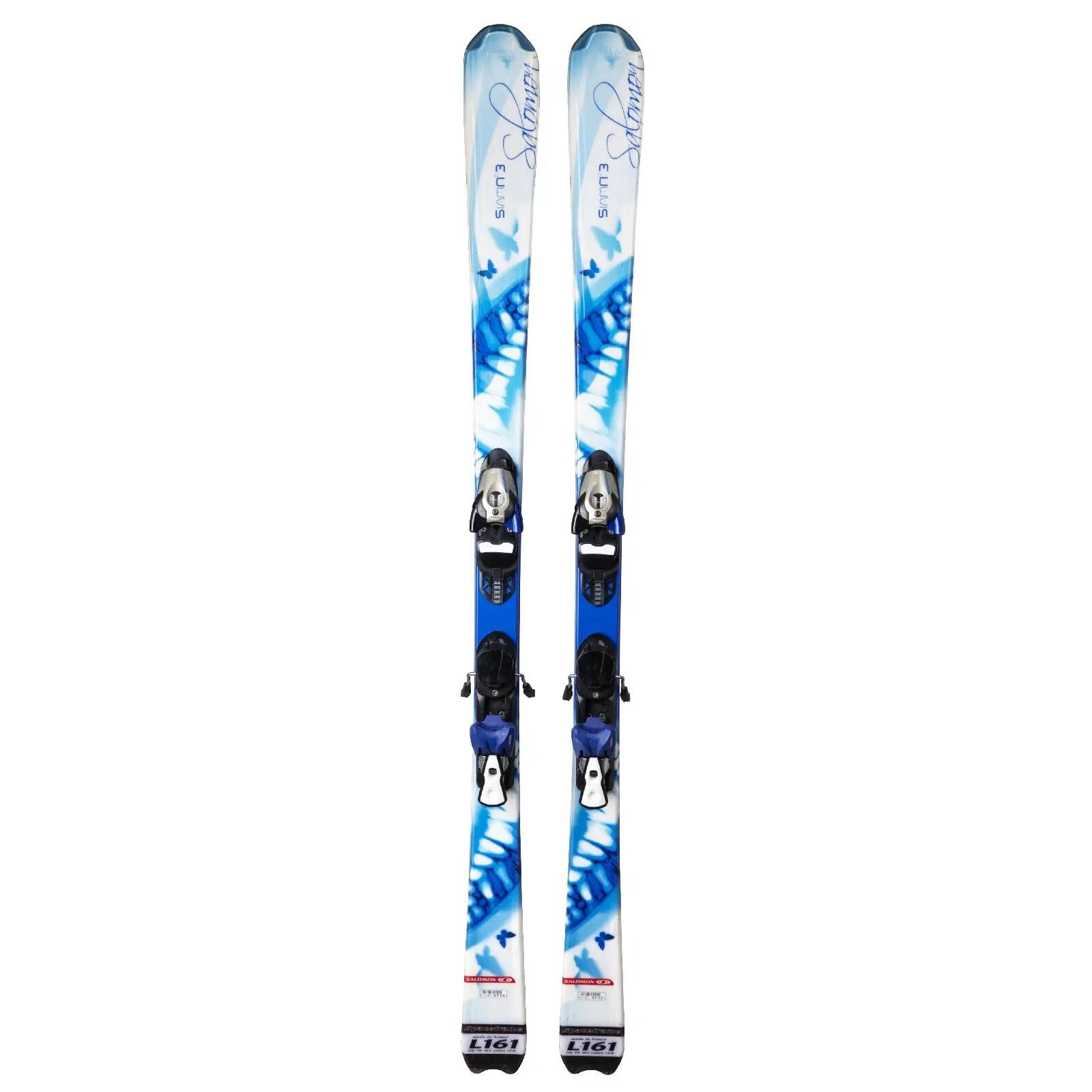 RECONDITIONNE - Ski Salomon Siam N°3 + Fixations 2/4