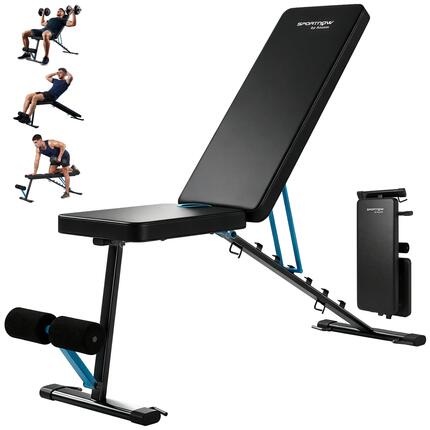 Banc de musculation pliable et réglable pour salle de sport à domicile
