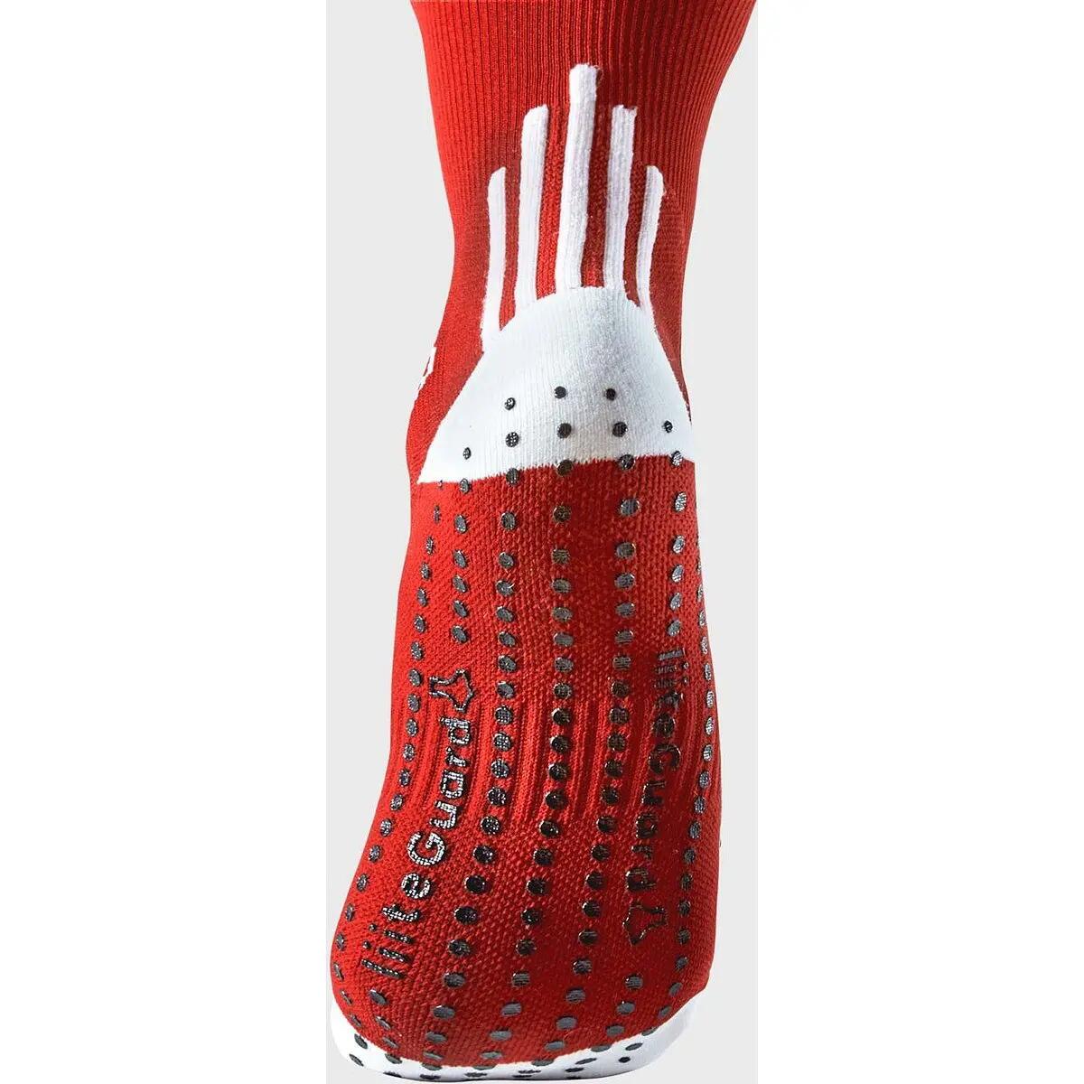 Chaussettes de compression multisport - pro-tech grips - rouge 2/2
