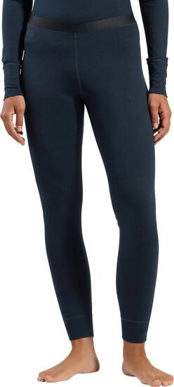 Odlo Merino 200 Baselayer-Strumpfhose, Edition "80 Jahre", Blau, Damen