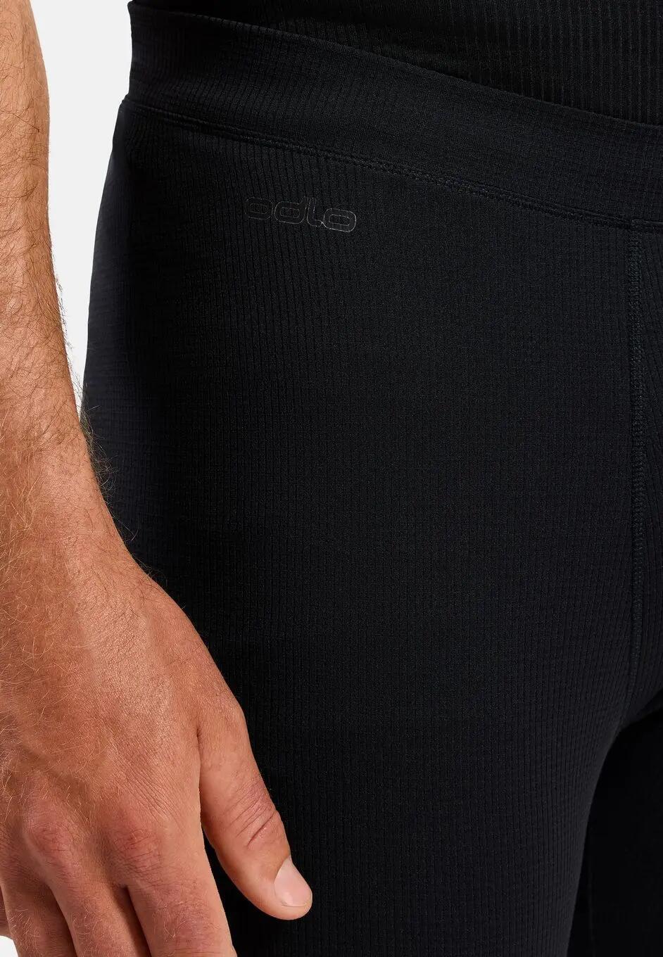 Mallas Baselayer Odlo Active Light negras para hombre 4/5